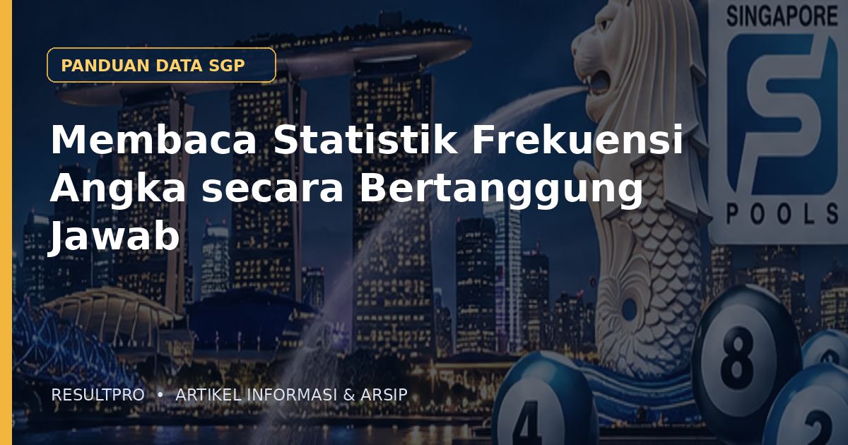 Membaca Statistik Frekuensi Angka secara Bertanggung Jawab